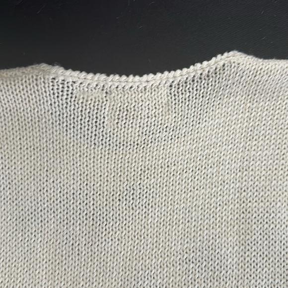 Women's Size M (fits like a S) - Vintage 80’s Black and White Sweater - Picture 13 of 14